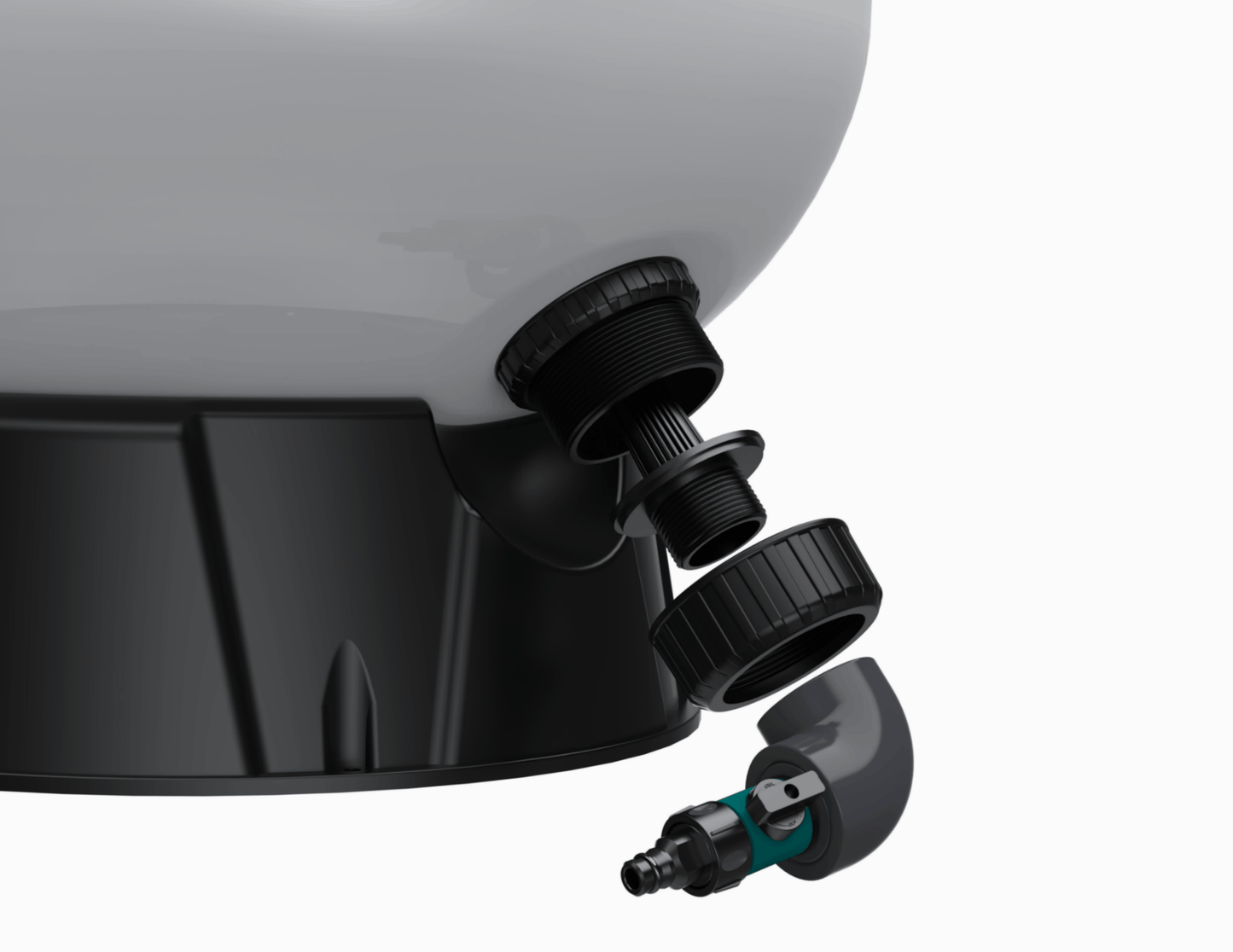 MIDA.Apollo 560 mm inkl. 6-Wege-Ventil 1 ½"