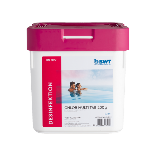 Chlor Multi Tab 200g 5kg